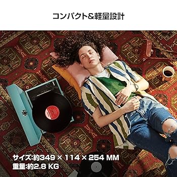 Amazon.co.jp: ION Audio Vinyl Transport Portable Briefcase